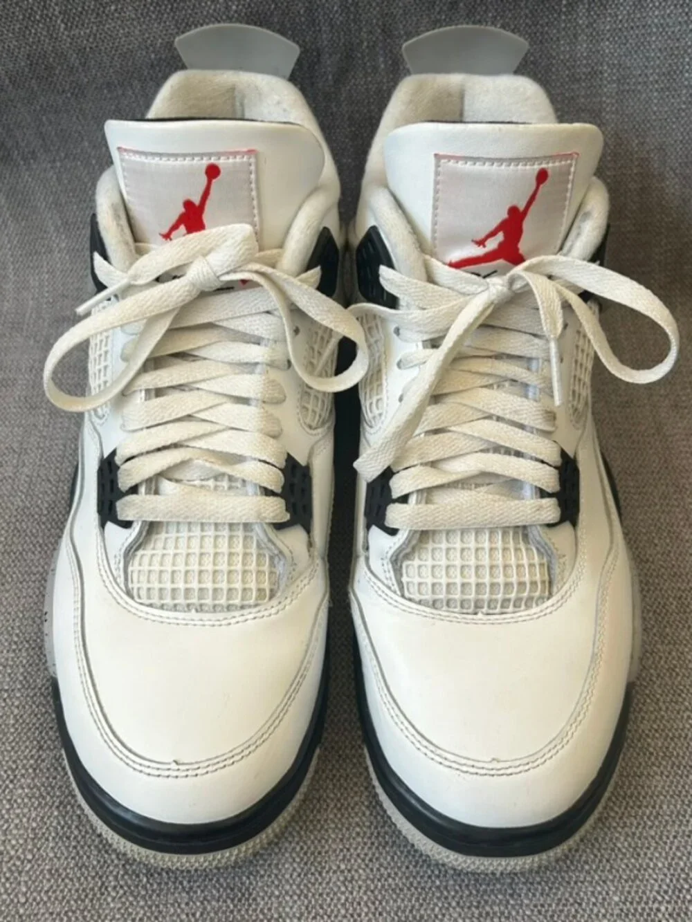 Air Jordan 4 Retro OG White Cement 2025 FV5029-100 Size 9